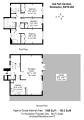 Floorplan of Oak Park Gardens, Wimbledon, SW19 6AR